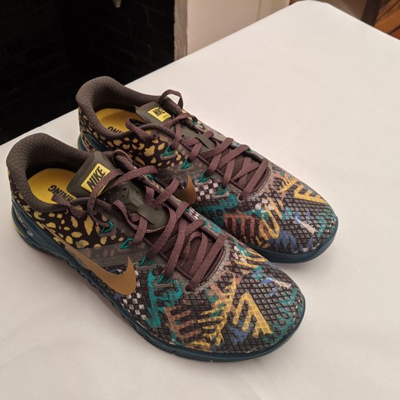 Nike Metcon 4 XD Camo Nightshade Sequoia Size 10 - Picture 2 of 10